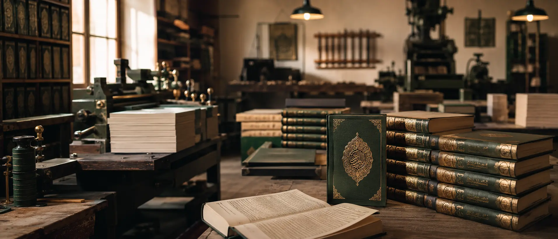 Darussalam bindery and press hall